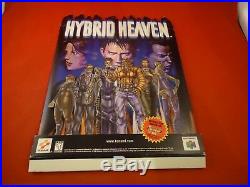 Hybrid Heaven Nintendo 64 N64 Promotional Standee Store Display Promo RARE