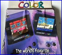 Insanely Rare Nintendo Gameboy Color Plastic Store Display See Photos and Measur