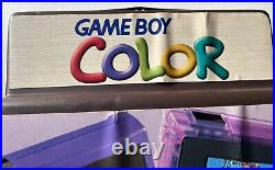 Insanely Rare Nintendo Gameboy Color Plastic Store Display See Photos and Measur