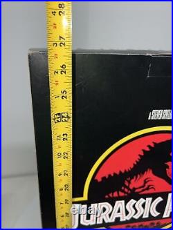 JURASSIC PARK VHS 1993 Store Display Universal Home Video RARE L@@K