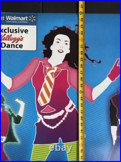 JUST DANCE 3 Promo Vinyl Banner LARGE 3'x6'? RARE! Store Display with Grommets