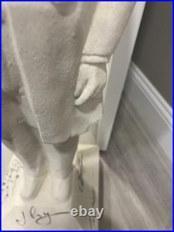 Jack Daniels Statue 32 In Tall Lightweight Styrofoam Store Display Rare