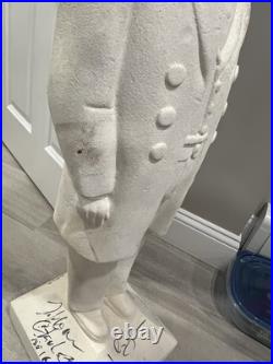 Jack Daniels Statue 32 In Tall Lightweight Styrofoam Store Display Rare