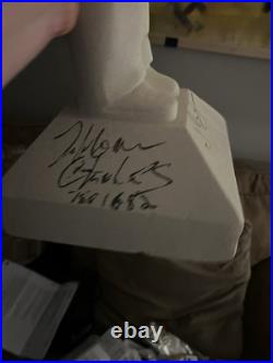 Jack Daniels Statue 32 In Tall Lightweight Styrofoam Store Display Rare