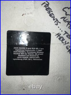 Jack Daniels Statue 32 In Tall Lightweight Styrofoam Store Display Rare