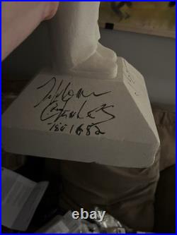 Jack Daniels Statue 32 In Tall Lightweight Styrofoam Store Display Rare