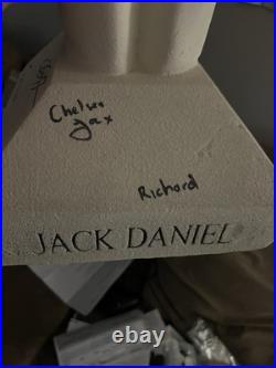 Jack Daniels Statue 32 In Tall Lightweight Styrofoam Store Display Rare