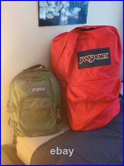 Jansport Extremely Rare Giant Promotional Red Backpack Huge Store Display