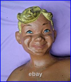 Jantzen Swim Wear Manequin Retro Rare Store Display Male Model