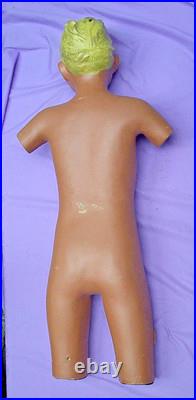 Jantzen Swim Wear Manequin Retro Rare Store Display Male Model