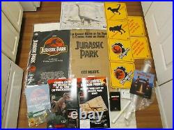 Jurassic Park 1993 Vintage Vhs Store Display Complete Marketing Kit Rare