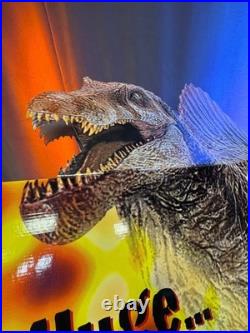 Jurassic Park 3 Store Display Sign Toys R Us SPINOSAURUS-RARE 44.5 X 23.5 X 3