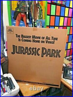 Jurassic Park Movie Pop Up Standee Display FACTORY SEALED and super RARE