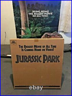 Jurassic Park Movie Pop Up Standee Display FACTORY SEALED and super RARE