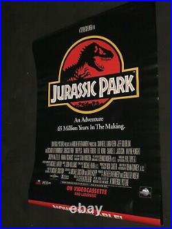 Jurassic Park Movie Pop Up Standee Display FACTORY SEALED and super RARE