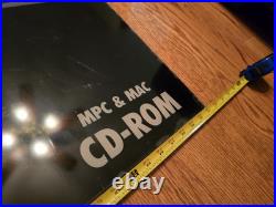 Jurassic Park Store Display Paint And Activity Center CD Rom 1993 HUGE RARE