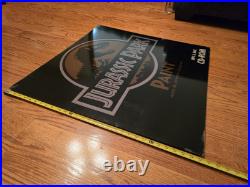 Jurassic Park Store Display Paint And Activity Center CD Rom 1993 HUGE RARE