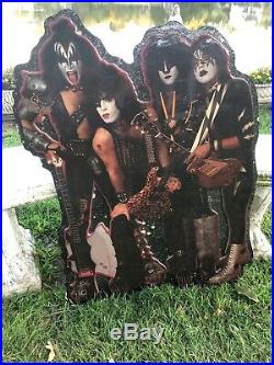 KISS-RECORD STORE DISPLAY-ORIGINAL & almost Perfect- NOT SOLD TO PUBLIC- RARE