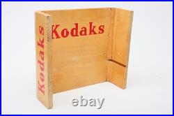 Kodak KODAKS camera dealer 1920-30's Store Display 2-way Stand platform++XX-RARE