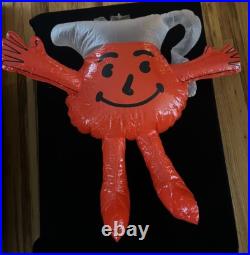 Kool Aid Man Inflatable Store Display 1982 General Mills Promo Advertising Rare