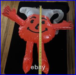 Kool Aid Man Inflatable Store Display 1982 General Mills Promo Advertising Rare