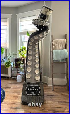 Kraken Black Spiced Rum Tentacle Store Display 6.5 ft Tall Rare Local Pick Kraken Black Spiced Rum Tentacle Store Display 6.5 ft Tall Rare Local Pick