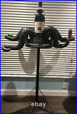 Kraken Rum Octopus Store Display EMPTY PLASTIC PROP BOTTLE New in Box RARE