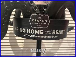 Kraken Rum Octopus Store Display New in Box Man Cave RARE