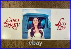 LANA DEL REY Lust For Life 2017 Album Promotional Store Display Rare 9 x 20