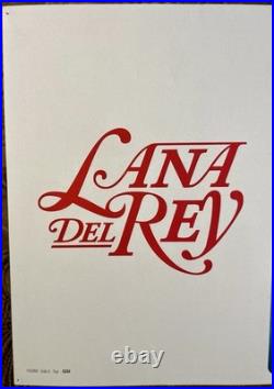 LANA DEL REY Lust For Life 2017 Album Promotional Store Display Rare 9 x 20