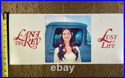 LANA DEL REY Lust For Life 2017 Album Promotional Store Display Rare 9 x 20