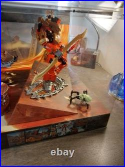 LEGO Bionicle 70783 + 70787 Tahu Master Protector of Fire Store Display Rare