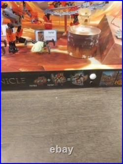 LEGO Bionicle 70783 + 70787 Tahu Master Protector of Fire Store Display Rare