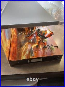 LEGO Bionicle 70783 + 70787 Tahu Master Protector of Fire Store Display Rare