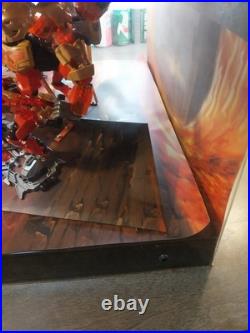 LEGO Bionicle 70783 + 70787 Tahu Master Protector of Fire Store Display Rare