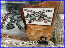 LEGO Large Plexiglass HEROICA 3860 3858 3857 3859 Store Display RARE