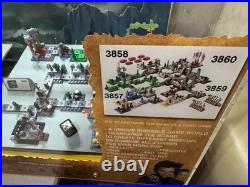 LEGO Large Plexiglass HEROICA 3860 3858 3857 3859 Store Display RARE Large