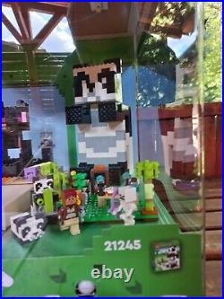 LEGO Minecraft Mojang Light Up store display rare NEW original XXL 21242, 21245