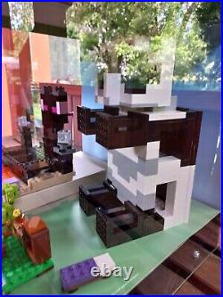 LEGO Minecraft Mojang Light Up store display rare NEW original XXL 21242, 21245