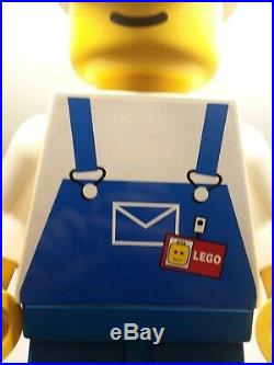 LEGO Store Display 19 Minifigure Construction Worker Rare Minifig Mini figure