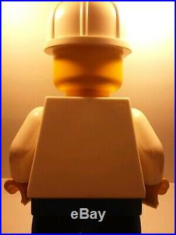 LEGO Store Display 19 Minifigure Construction Worker Rare Minifig Mini figure