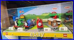 LEGO Thomas and Friends STORE DISPLAY CASE 5554, 5556, 5555, 5552 RARE DUPLO