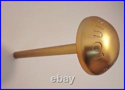 LOUIS VUITTON 2013 Store Window Display Rivet Stud LV Brushed Gold Plastic RARE