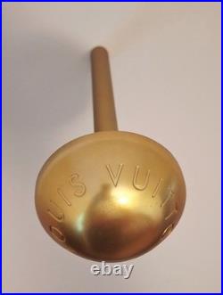 LOUIS VUITTON 2013 Store Window Display Rivet Stud LV Brushed Gold Plastic RARE