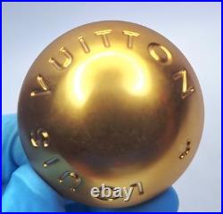 LOUIS VUITTON 2013 Store Window Display Rivet Stud LV Brushed Gold Plastic RARE