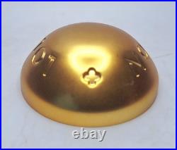 LOUIS VUITTON 2013 Store Window Display Rivet Stud LV Brushed Gold Plastic RARE