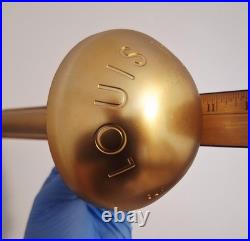 LOUIS VUITTON 2013 Store Window Display Rivet Stud LV Brushed Gold Plastic RARE