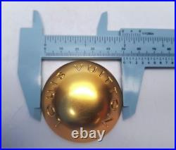 LOUIS VUITTON 2013 Store Window Display Rivet Stud LV Brushed Gold Plastic RARE