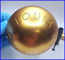 LOUIS VUITTON 2013 Store Window Display Rivet Stud LV Brushed Gold Plastic RARE