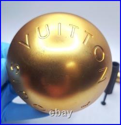 LOUIS VUITTON 2013 Store Window Display Rivet Stud LV Brushed Gold Plastic RARE